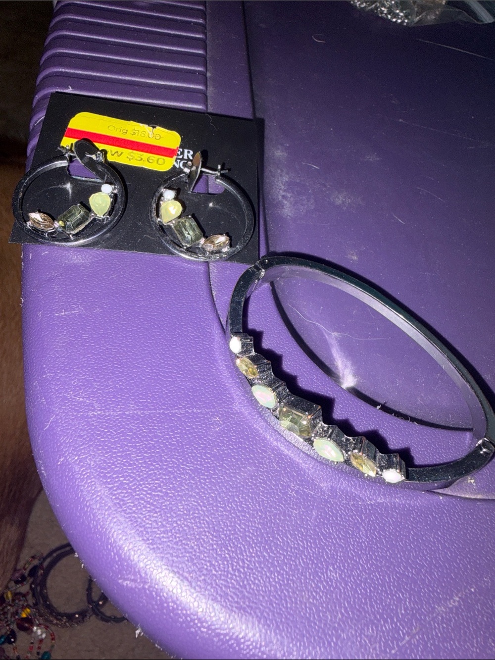 Bracelet and earring set